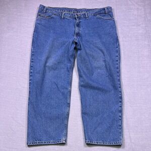 RK Brand Mens‎ Jeans 46x30 Medium Wash Straight Leg Denim Pants